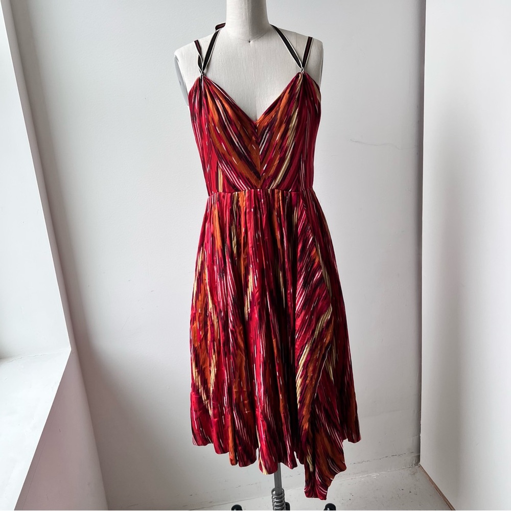 Bcbg RUNWAY Red flare Dress 🔥 💃